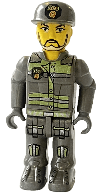 LEGO Res-Q (js003) LEGO Minifigure