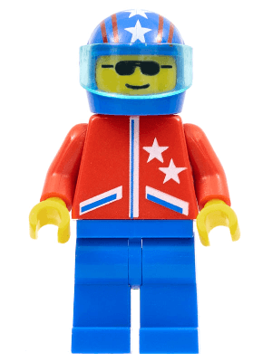LEGO Jacket 2 Stars Red (jstr005) Town / City Minifigure