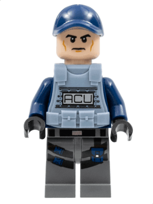 LEGO ACU Trooper (jw010) Jurassic World Minifigure