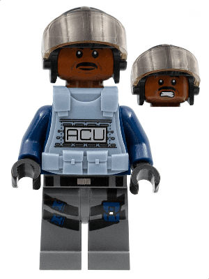 LEGO ACU Trooper (jw013) Jurassic World Minifigure