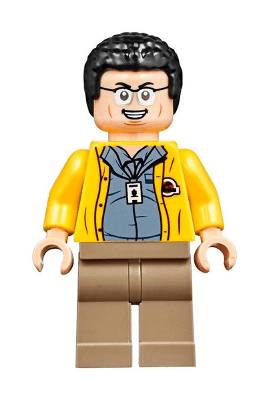 LEGO Dennis Nedry (jw059) Jurassic World Minifigure