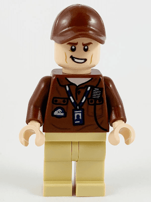 LEGO Park Worker (jw065) Jurassic World Minifigure