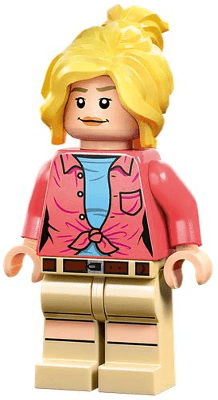 Dr. Ellie Sattler - Coral Shirt, Ponytail