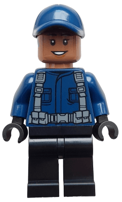 LEGO ACU Guard / Driver (jw123) Jurassic World Minifigure