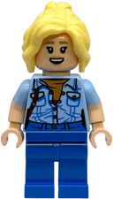 Dr. Ellie Sattler - Bright Light Blue Shirt