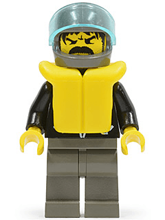 LEGO Leather Jacket with Zippers (lea007) Town / City Minifigure