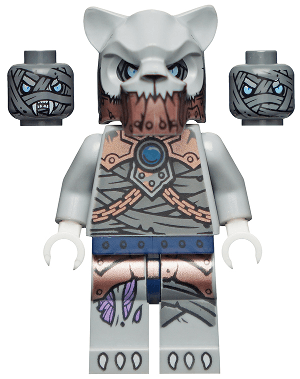 LEGO Saber-Toothed Tiger Warrior 1 (loc125) Legends of Chima Minifigure