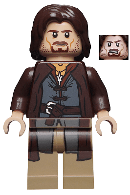 LEGO Aragorn (lor017) Lord of the Rings Minifigure