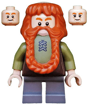 LEGO Bombur the Dwarf (lor051) Lord of the Rings Minifigure