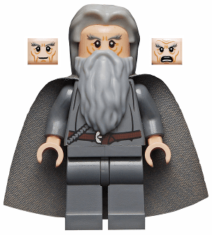 LEGO Gandalf the Grey (lor073) Lord of the Rings Minifigure