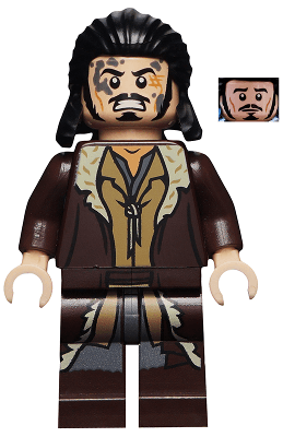 LEGO Bard the Bowman Angry with Mud Splotches (lor099) Lord of the Rings Minifigure