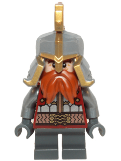 LEGO Dain Ironfoot (lor107) Lord of the Rings Minifigure