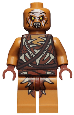 Gundabad Orc - Bald, White Forehead Paint