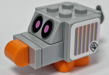 LEGO Scaredy Rat Super Mario Series 4 (Character Only) (mar0092) Super Mario Minifigure