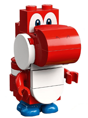 LEGO Red Yoshi Super Mario Series 5 (Character Only) (mar0127) Super Mario Minifigure