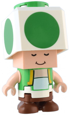 Green Toad, Super Mario, Series 6 (Character Only)