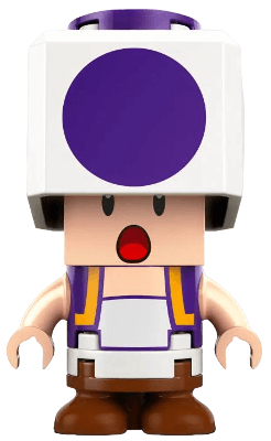 LEGO Purple Toad (mar0162) Super Mario Minifigure