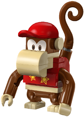 LEGO Diddy Kong (mar0166) Super Mario Minifigure