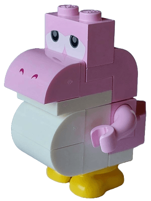 LEGO Pink Baby Yoshi (mar0186) Super Mario Minifigure