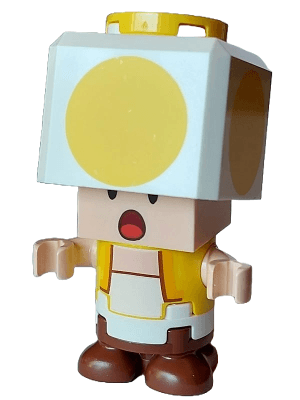 LEGO Yellow Toad (mar0189) Super Mario Minifigure