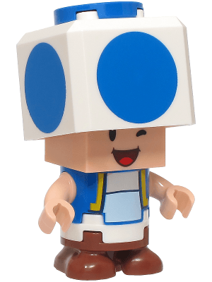 LEGO Blue Toad (mar0230) Super Mario Minifigure