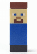 LEGO Micromob Steve (min002) Minecraft Minifigure