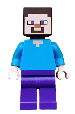 Steve (Light Nougat) - Dark Purple Legs