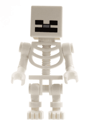 LEGO Skeleton Minecraft (min011) Minecraft Minifigure