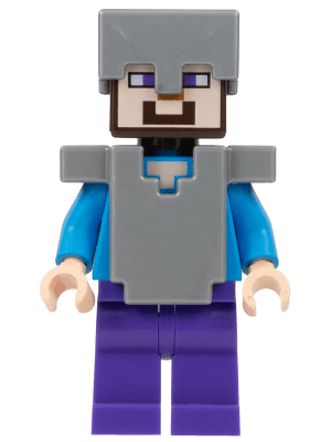 LEGO Steve (Light Nougat) (min013) Minecraft Minifigure