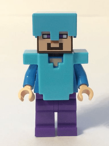 LEGO Steve (Light Nougat) (min020) Minecraft Minifigure