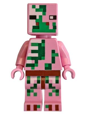 LEGO Zombie Pigman (min021) Minecraft Minifigure
