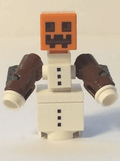 LEGO Snow Golem (min023) Minecraft Minifigure