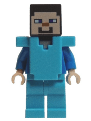 LEGO Steve (Light Nougat) (min042) Minecraft Minifigure