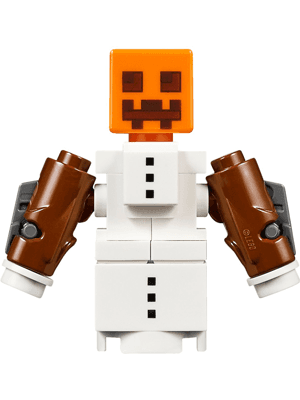 LEGO Snow Golem (min043) Minecraft Minifigure