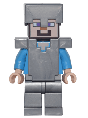 LEGO Steve (Light Nougat) (min053) Minecraft Minifigure