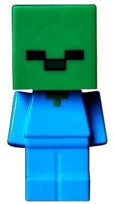 LEGO Baby Zombie (min057) Minecraft Minifigure