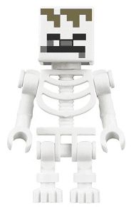 LEGO Skeleton Minecraft Dungeons (min102) Minecraft Minifigure
