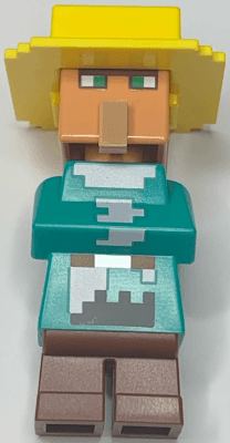 LEGO Villager (Farmer) (min115) Minecraft Minifigure
