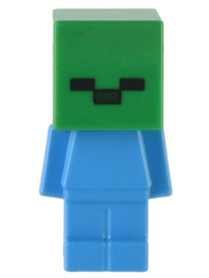 LEGO Baby Zombie (min127) Minecraft Minifigure