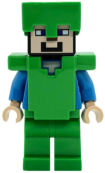 LEGO Steve (Light Nougat) (min140) Minecraft Minifigure