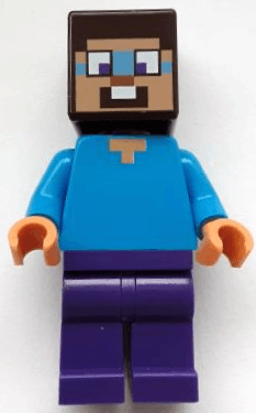 LEGO Steve (Nougat) (min160) Minecraft Minifigure