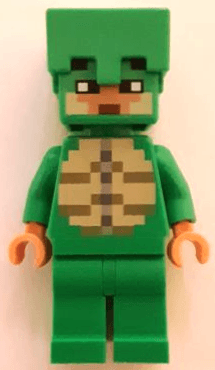 LEGO Turtle Skin Warrior (min162) Minecraft Minifigure