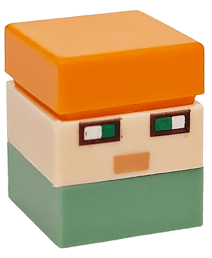LEGO Micromob Alex (min187) Minecraft Minifigure