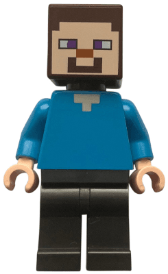 LEGO Steve (Light Nougat) (min200) Minecraft Minifigure