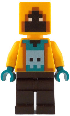 LEGO Shadow Hoodie (min206) Minecraft Minifigure