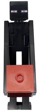 Enderman - Dark Red Block with Red Top