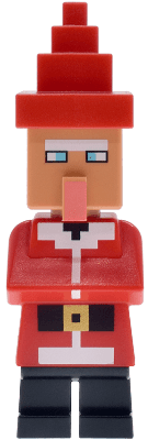 LEGO Santa Villager (min241) Minecraft Minifigure