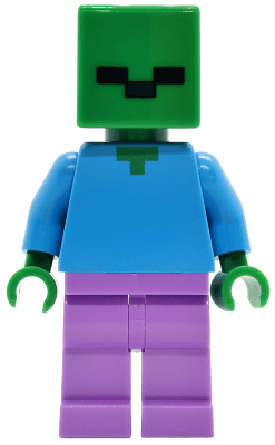 LEGO Zombie (min245) Minecraft Minifigure