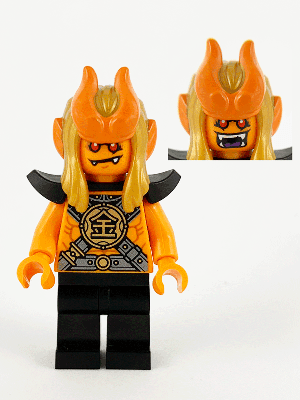 LEGO Gold Horn Demon (Jin) (mk026) Ninjago Dragons Rising Minifigure