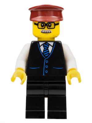 LEGO Train Driver (mk070) Ninjago Dragons Rising Minifigure